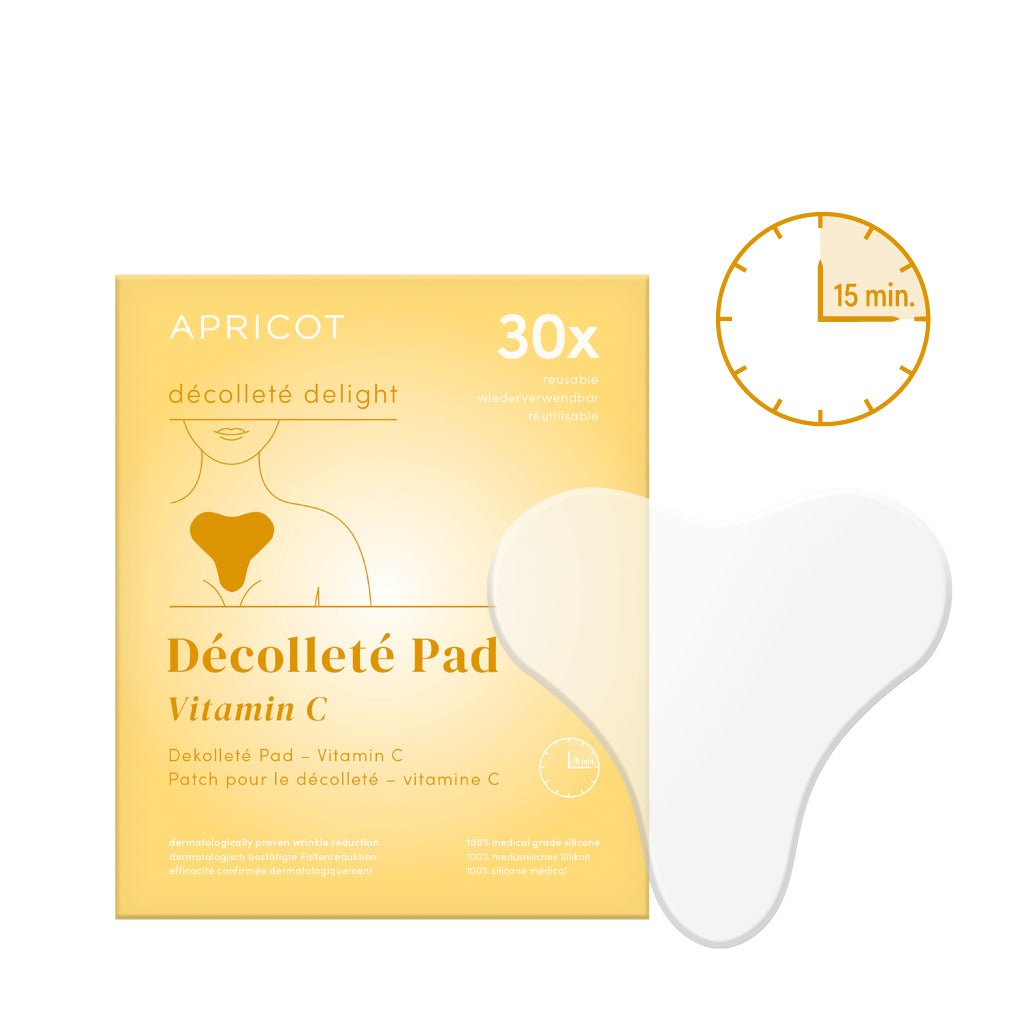 APRICOT Reusable Decolleté Pad with Vitamin C