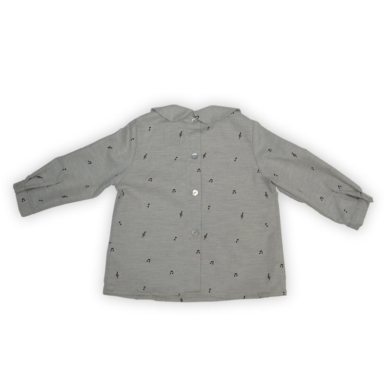 Chemise à manches longues pour bébé Musique