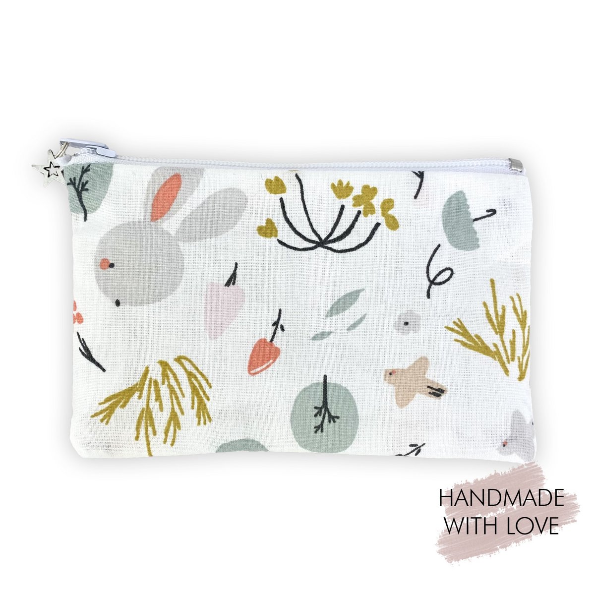 Mini wallet Pockets Bunny White Kids