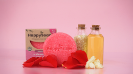 Shampoo Bar - La Vie en Rose - Strålende farve