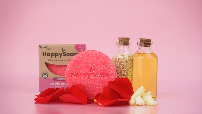 Shampoo Bar - La Vie en Rose - Strålende farve