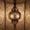 Orientalische Lampe Moulouk B-Ware schwarz marokkanischer Stil Hängelampe