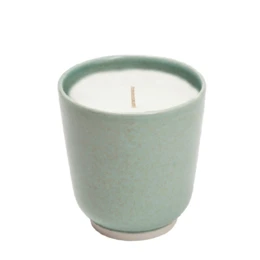 Fragrance Candle Floral - 35 timer - Grå blå