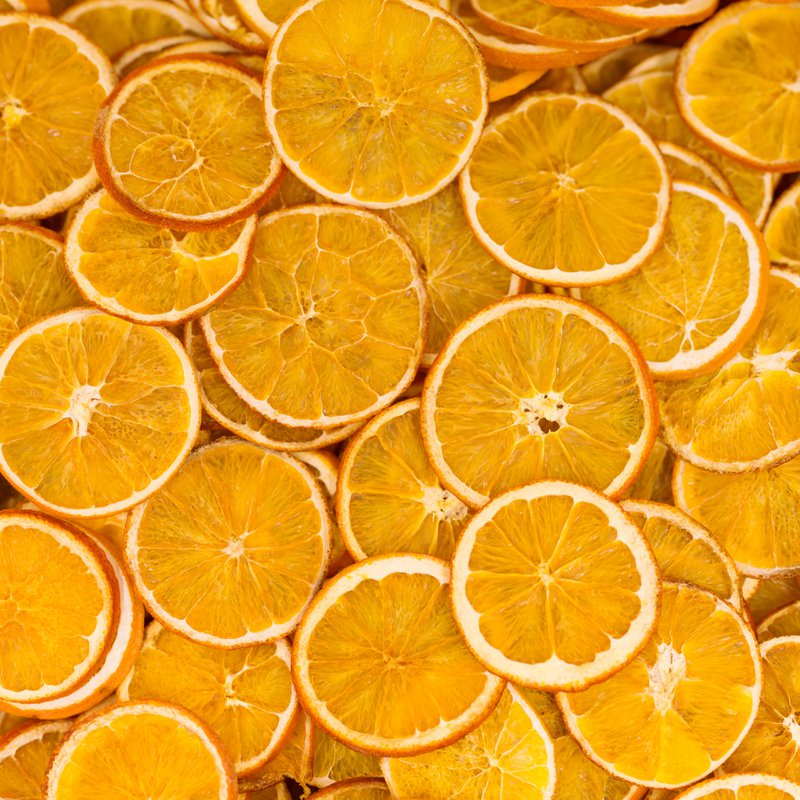 Dried orange bulk bags