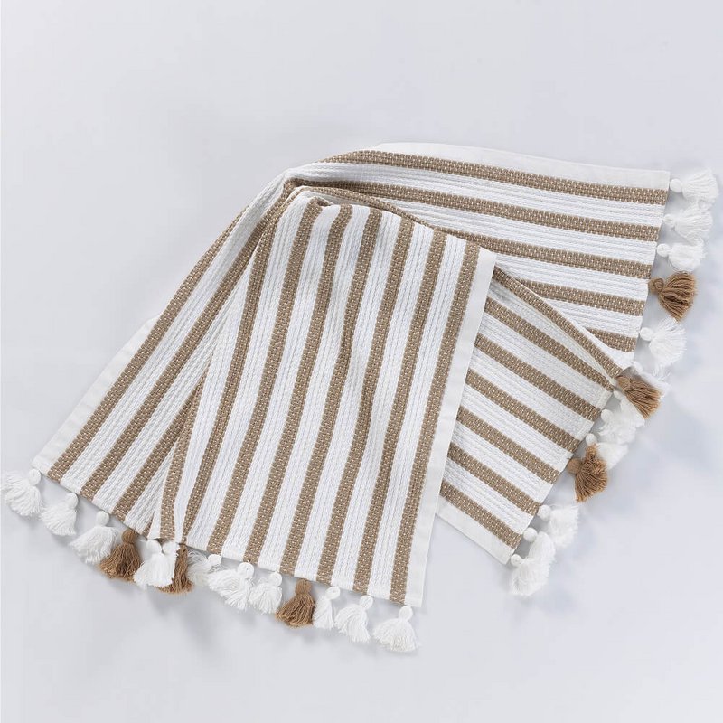 Tappetino da bagno Tuana Peshtemal con nappe