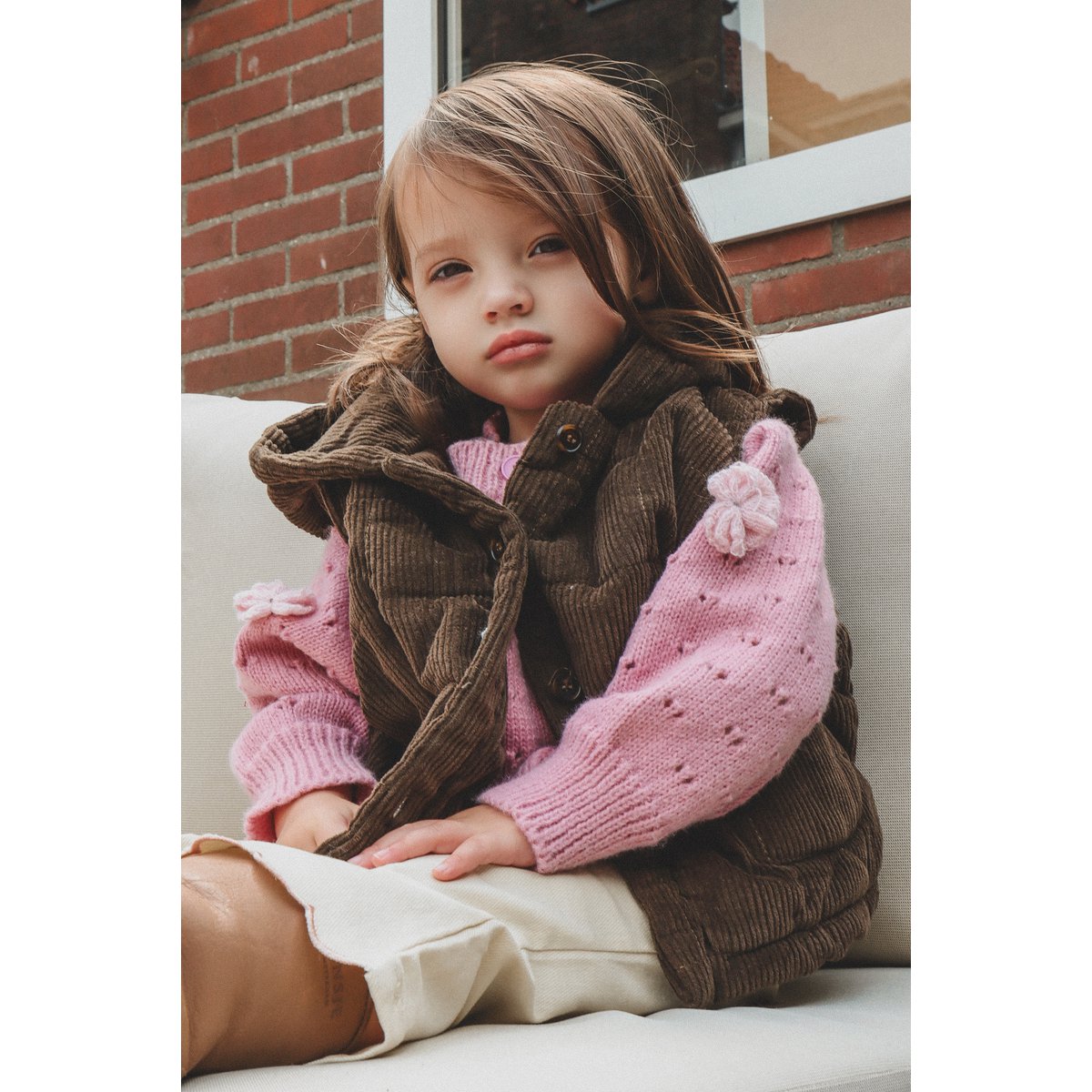 Chaleco con capucha August (unisex)