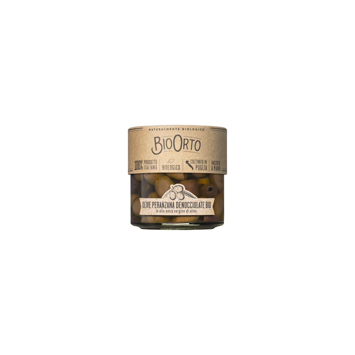 Olive Peranzana Niederländisch Bio in extra jungfräulich Olivenöl