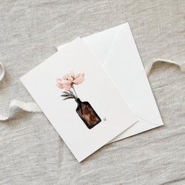 Wenskaart · Koraalbloesem