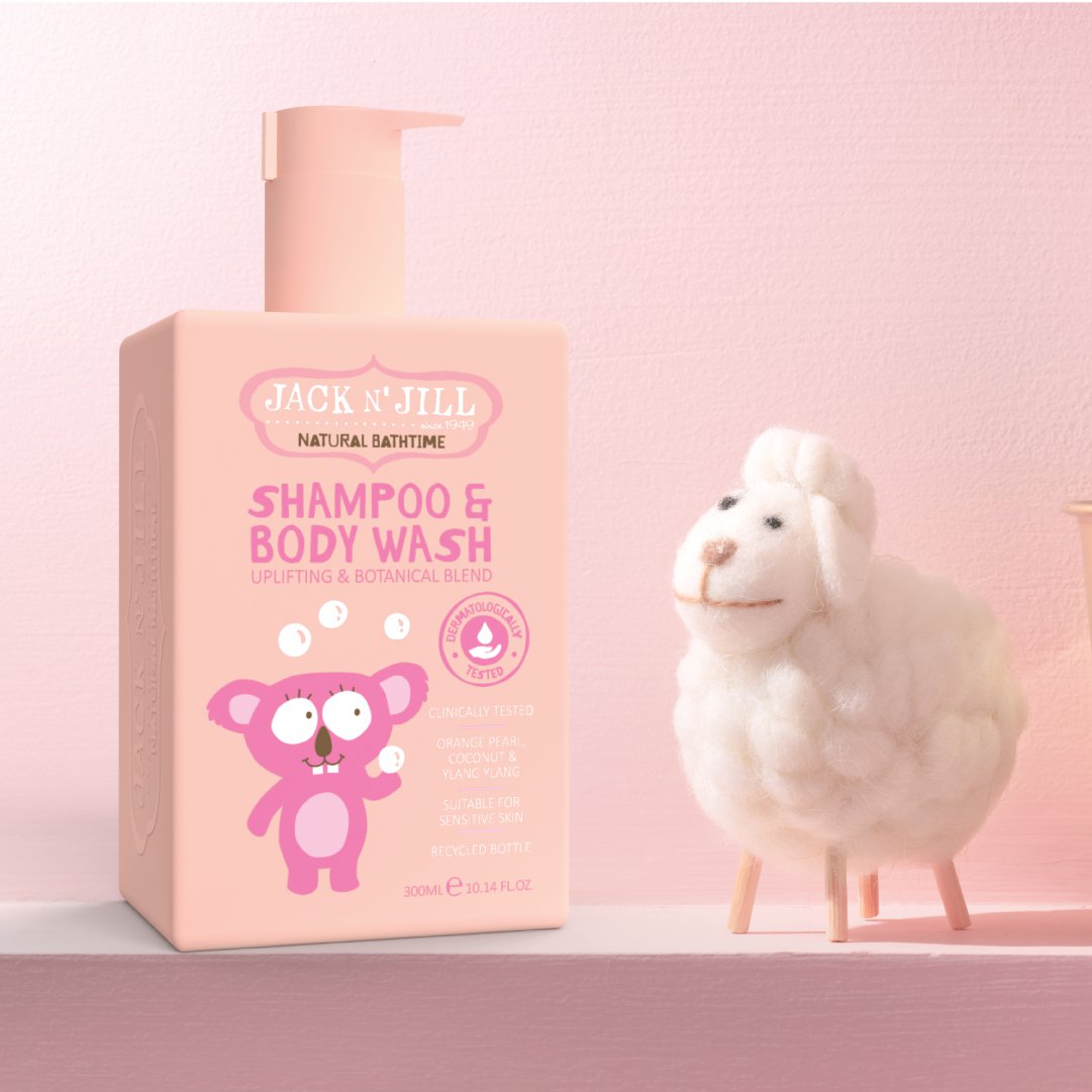 Jack N' Jill - Shampoing et nettoyant pour le corps