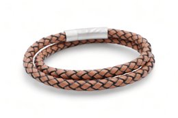 Læderarmbånd 12mm - Civilis kollektion