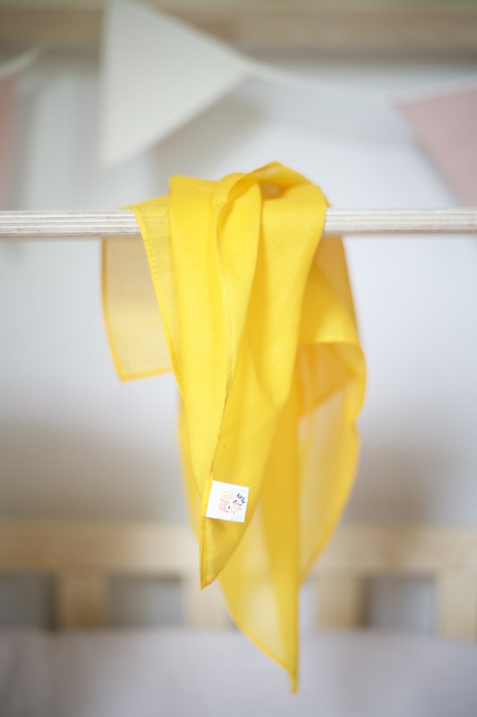 Bomuldsspil klud, leg bomuld regnbue 75 cm sæt