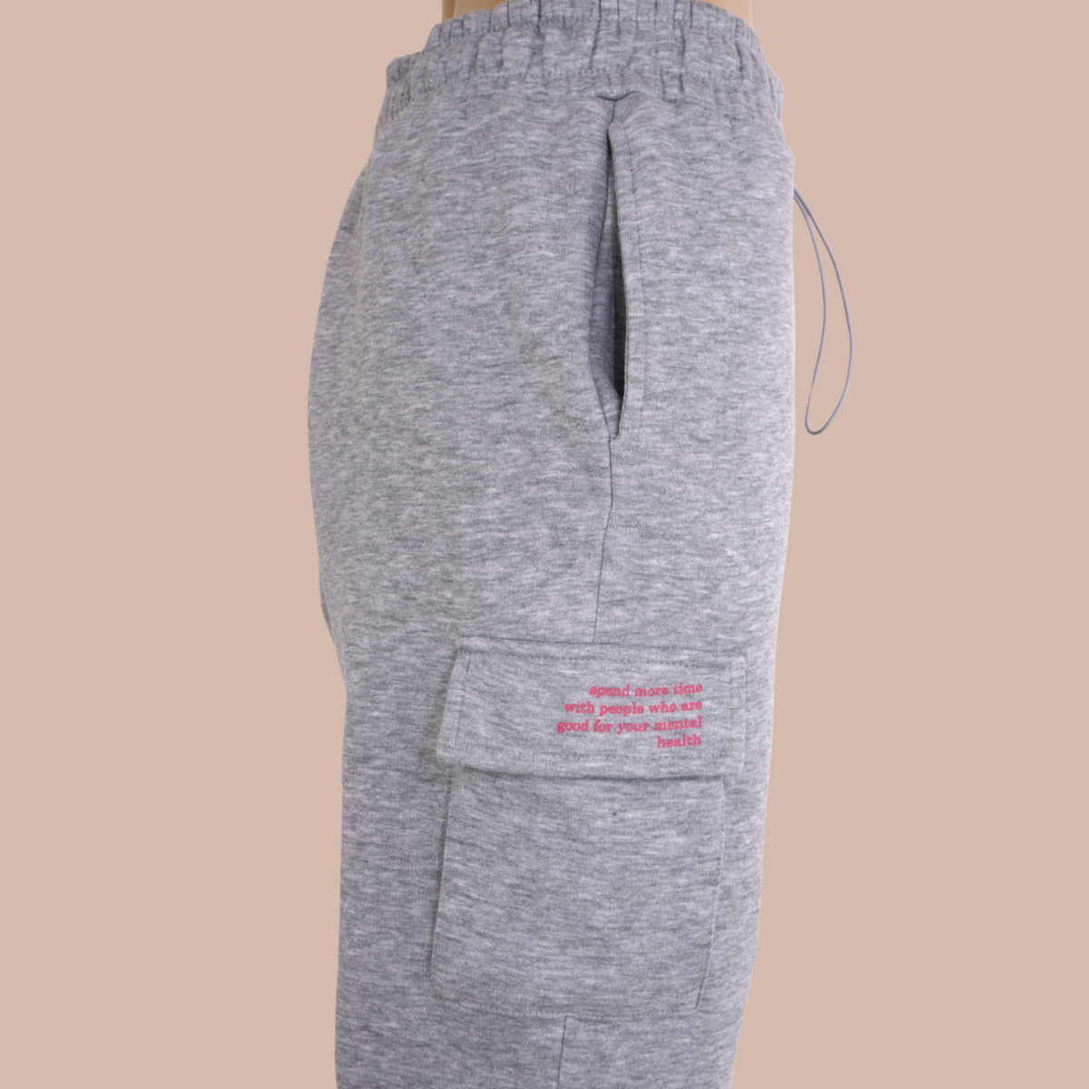 Jogger "MENTAL HEALTH" - Weiss