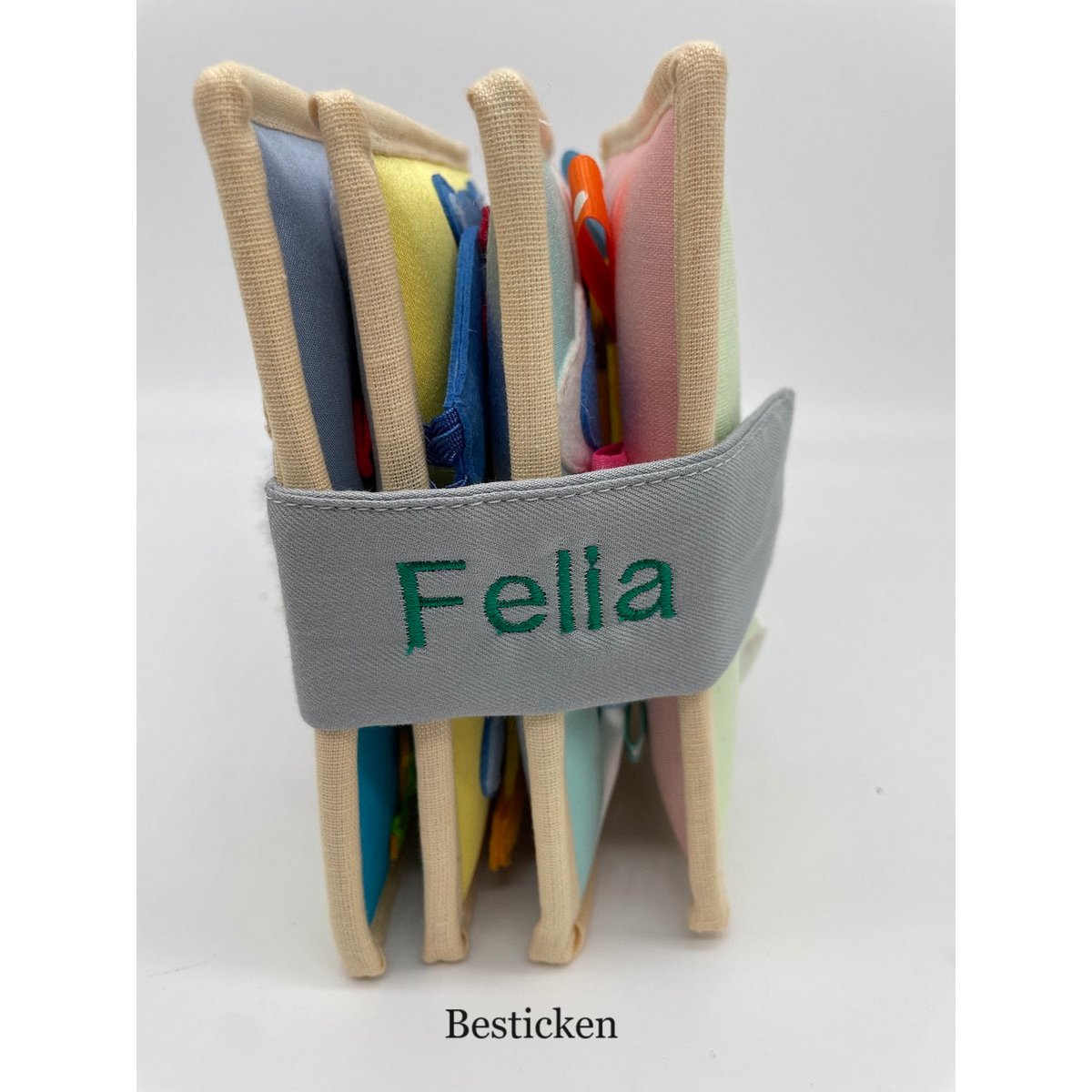 Pecora Felice - mini libro tranquillo di 6 pagine