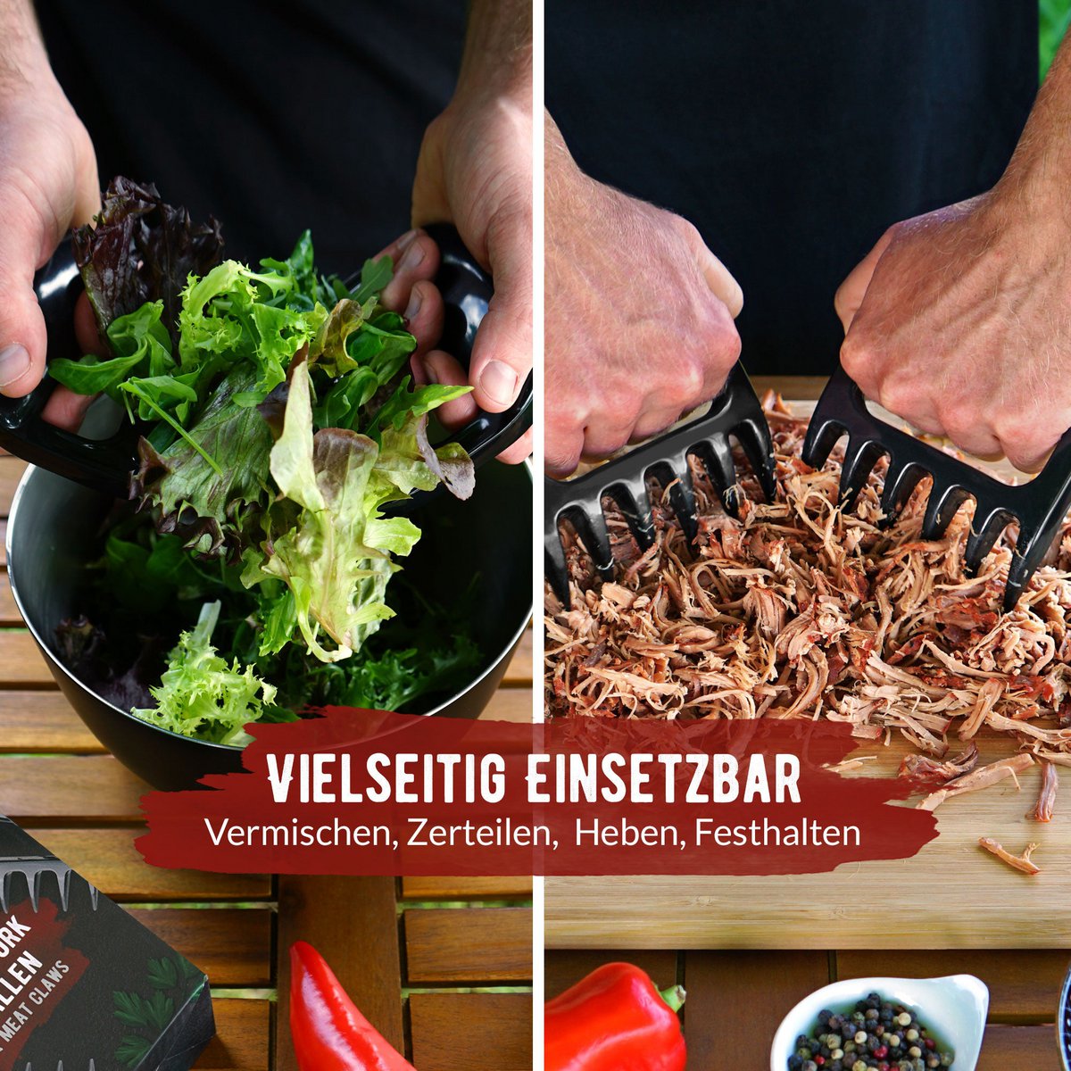 grillart® Premium Pulled Pork Claws - Set of 2