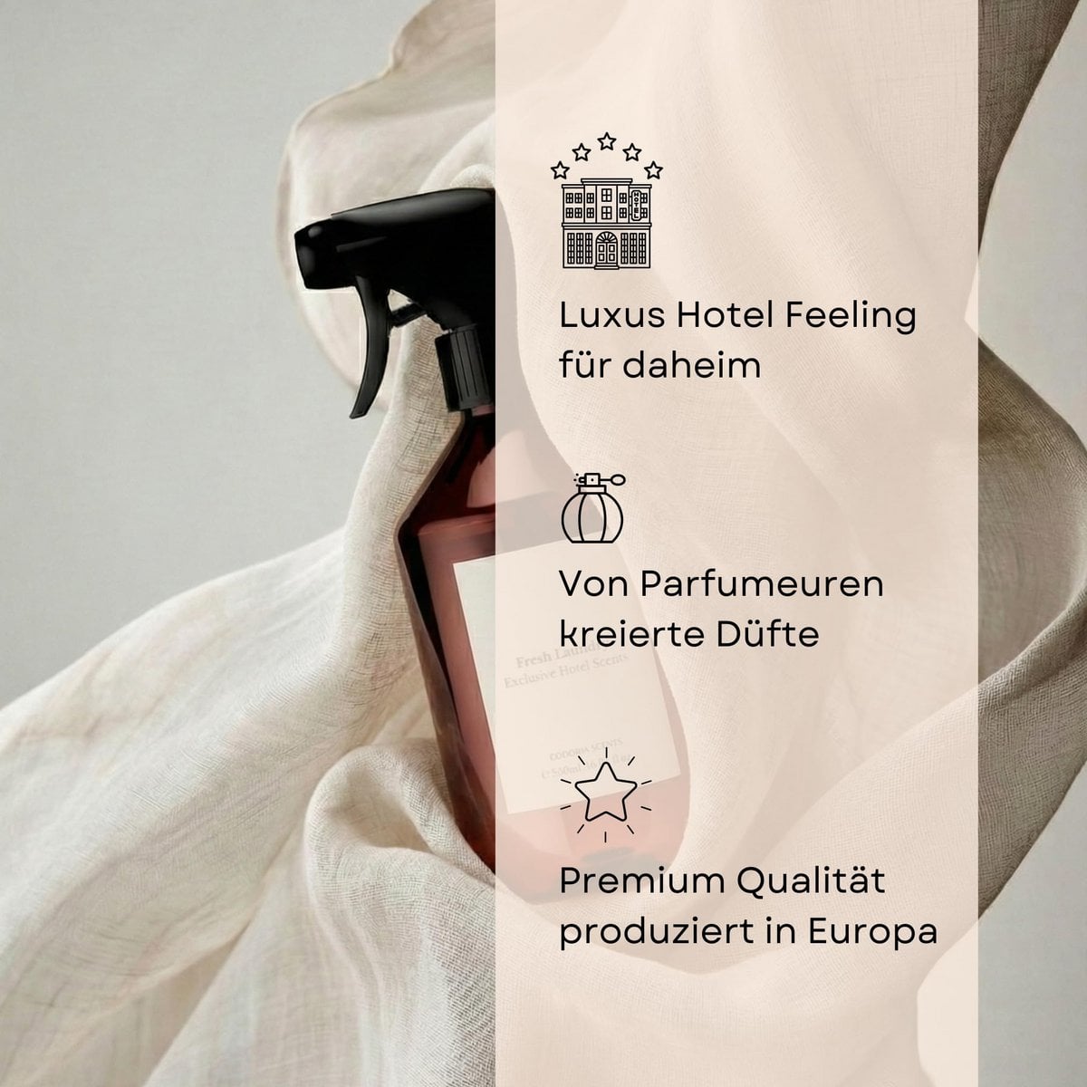 Fresh Laundry Room Spray 500ml – Fresh Laundry, Hotel Scents