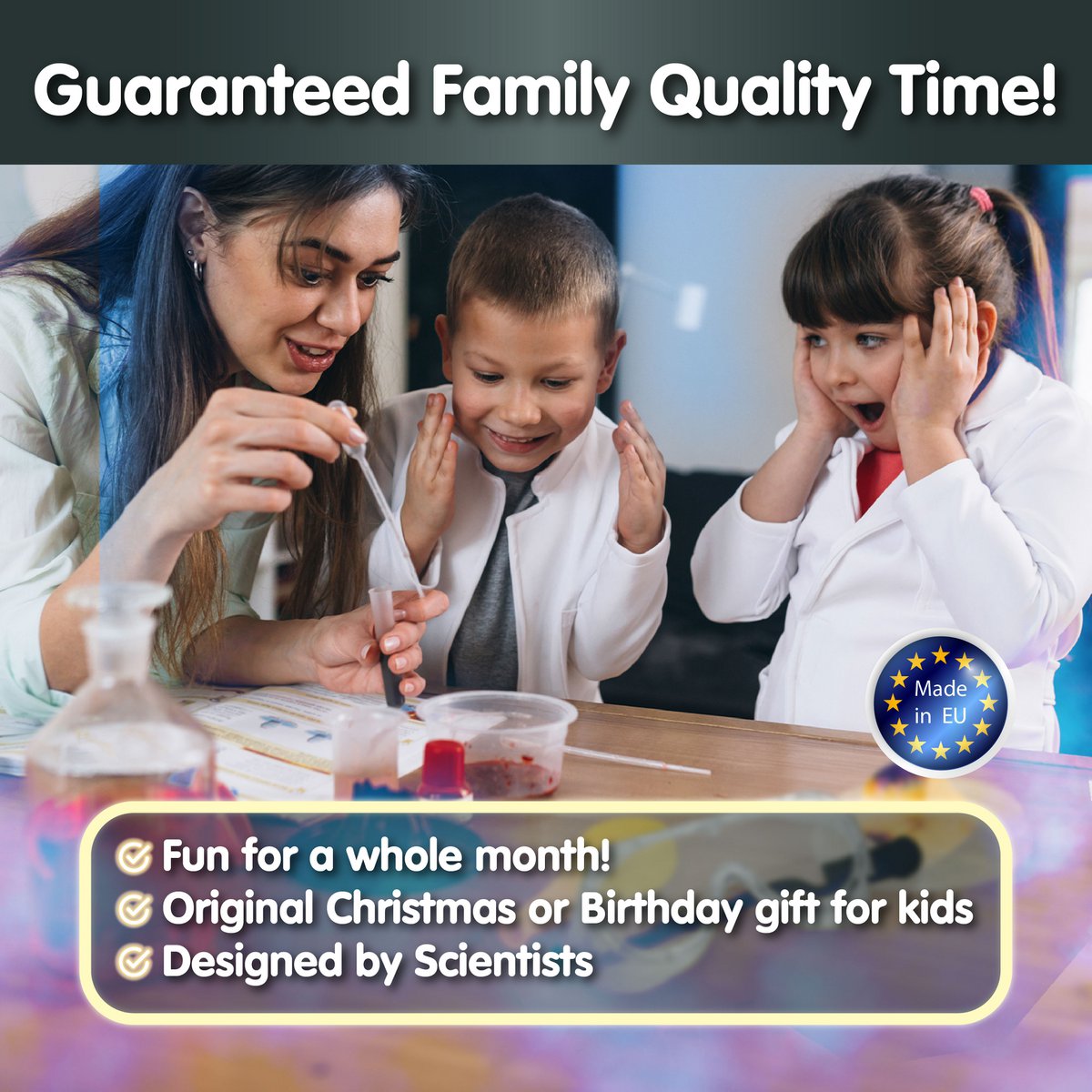 Science Kit 250 Experimenten (6 talen)