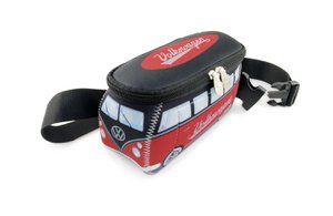 Volkswagen VW T1 Bus 3D Neoprene Hip Bag - Black