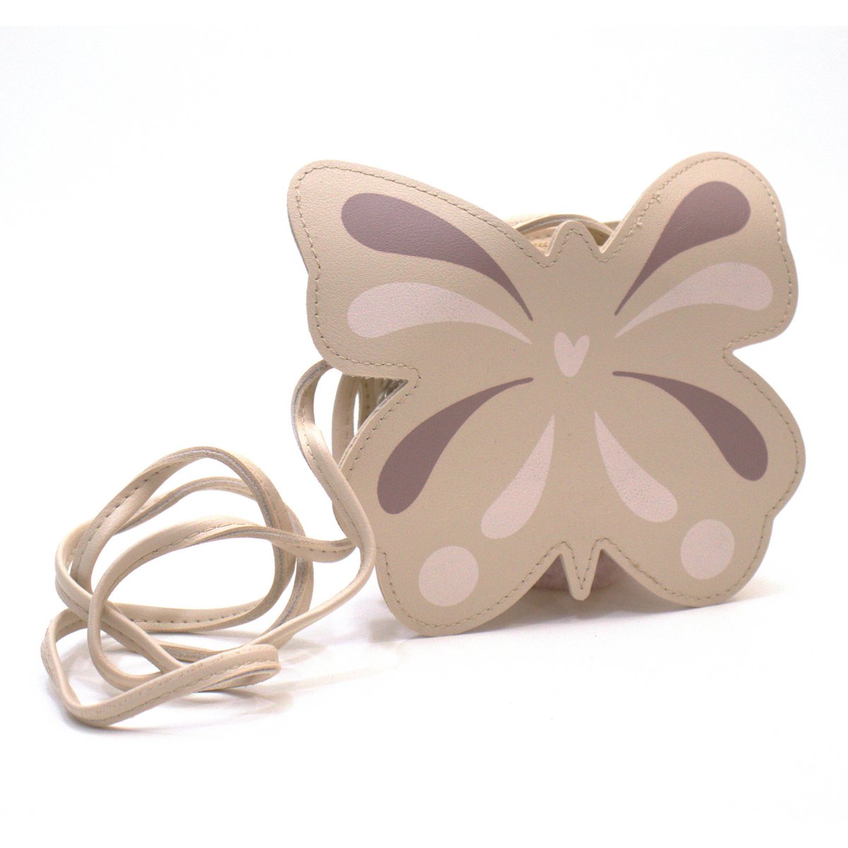 Dziecięca torba na ramię - Meilin the Butterfly Beige