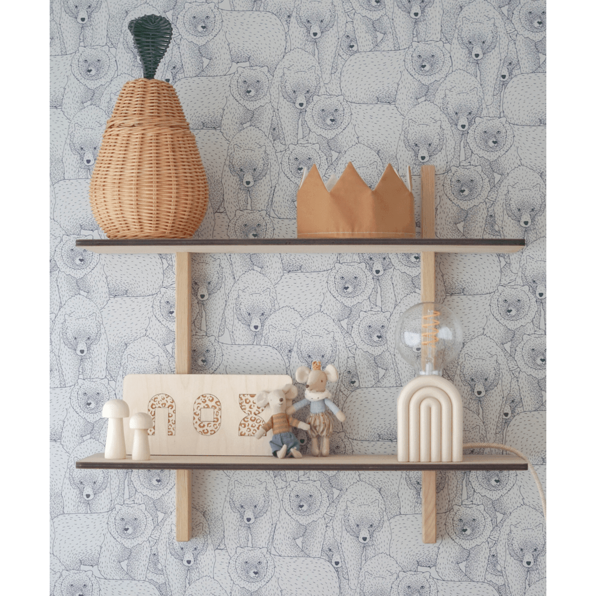 Rainbow Table Lamp Beige