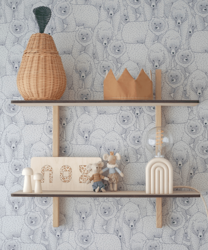 Regenboog Tafellamp Beige