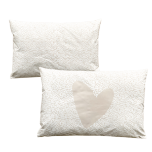 Cushion - Beige Heart