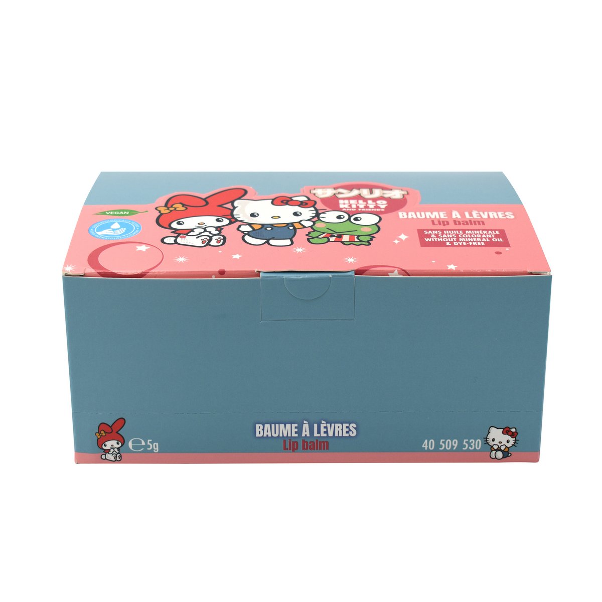 😍Hello Kitty and Friends, Soin des Lèvres, Parfumés, Fraise, Hydratation, Enfants, Vegan, 5g, TAKE CARE
