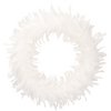 Verenkrans Timor om op te hangen, D30cm, binnenkant D20cm, wit
