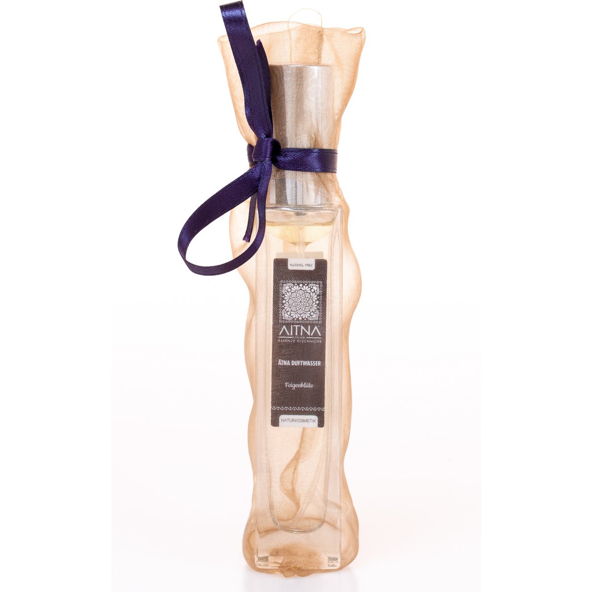 Spray corpo profumato all'acqua Aitna senza alcool, fiori di fico, 50ml