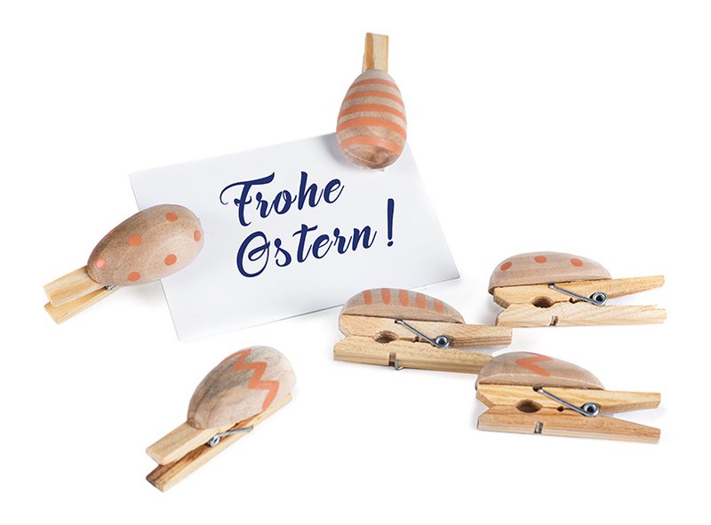 Klipper Ei orange SET/6 5 cm VE12 SETS
