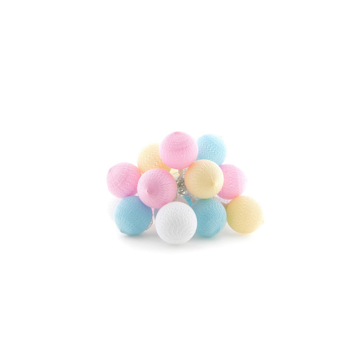 Guirnalda de luces para exterior - Pastel