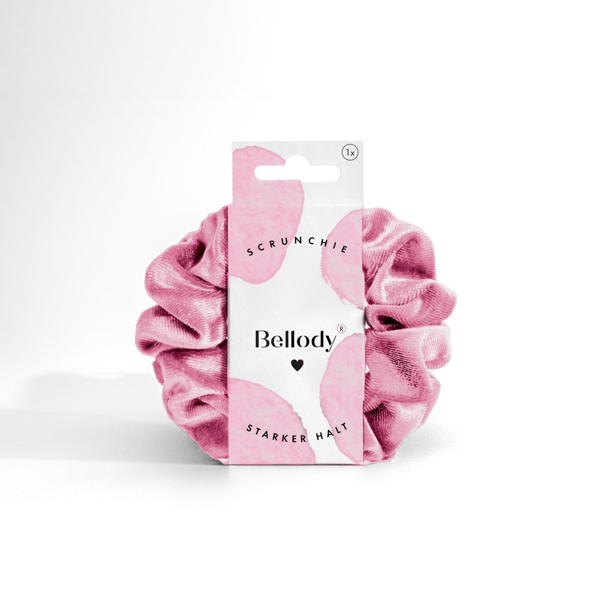 Samt-Scrunchie Rosa - Bellody® (1 Stück - Mellow Rose)