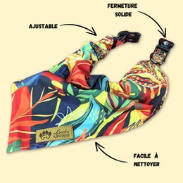 Collana tropicale e bandana