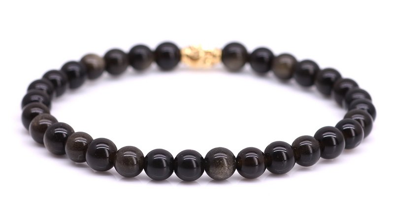 Premium Gold Sheen Obsidian