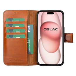 iPhone 14 Plus Telefoonhoesje Cognac Bruin