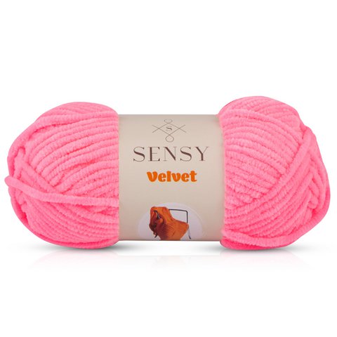 Sensy Velvet Yarn, Blanket Yarn, 3.5 oz, 132 Yards, Gauge 5 Bulky