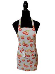 Peach apron child