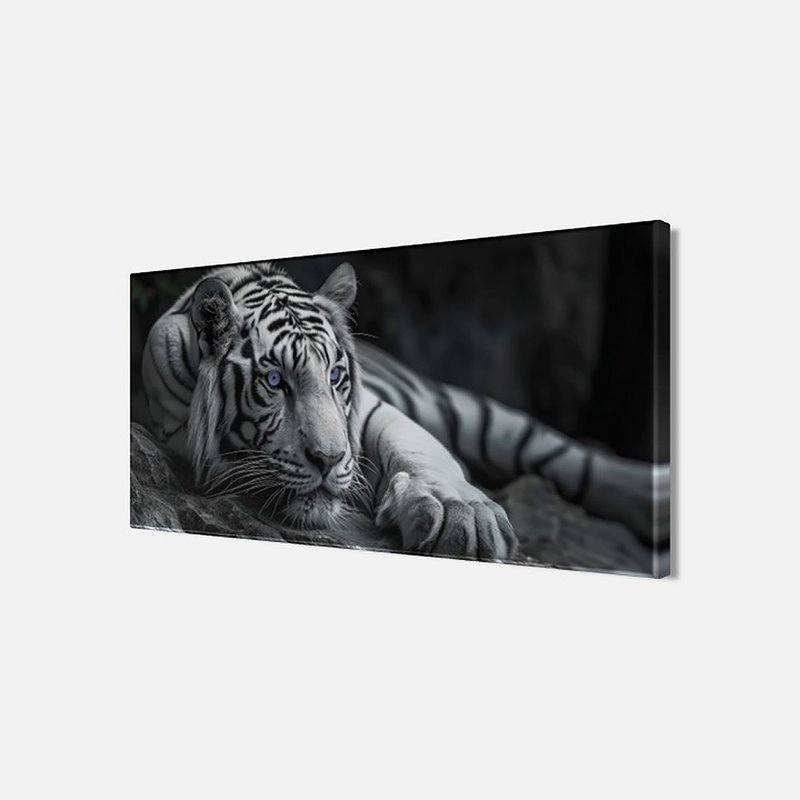 Quadro da parete TIGRE 33x70 cm – Quadro su tela con cornice decorazione moderna