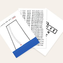 Risography Postcard - Life - DIN A6