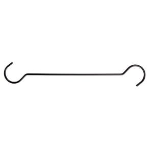 Hook 90x6x1 cm Black Metal