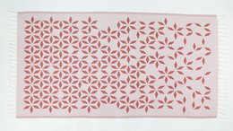 Hammam towel organic cotton Defne Indian red