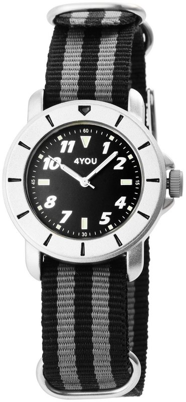 4You unisex watch with textile strap