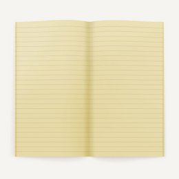 Zero-Waste Notebook RULED — Vanilla Color