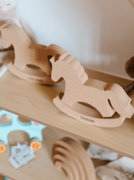 Cavalo de balanço (personalizável)