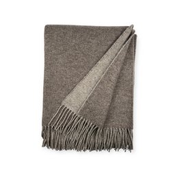 2 -seitige Plaids - 80% Merinowolle - extra weiche - lebendige Farben