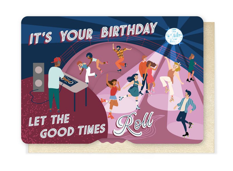 Es ist dein Geburtstag, lass die guten Zeiten rollen