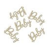 Houten confetti - Baby - 18 stuks