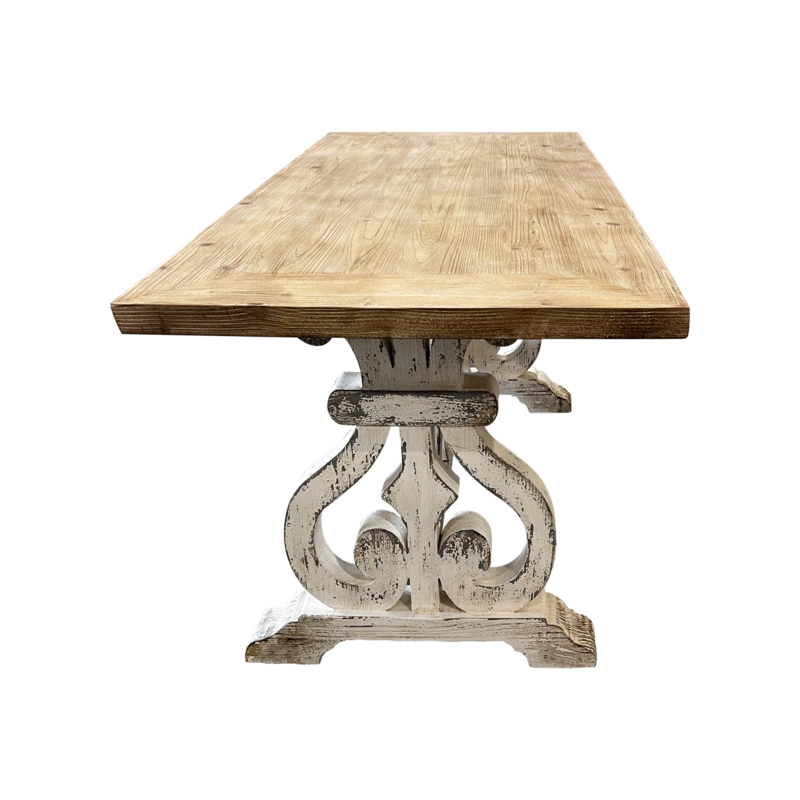 Fratto wood table 180 x 90 x 78 h cm