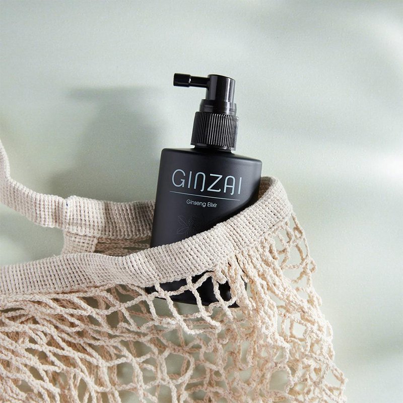 Hair care elixir with ginseng