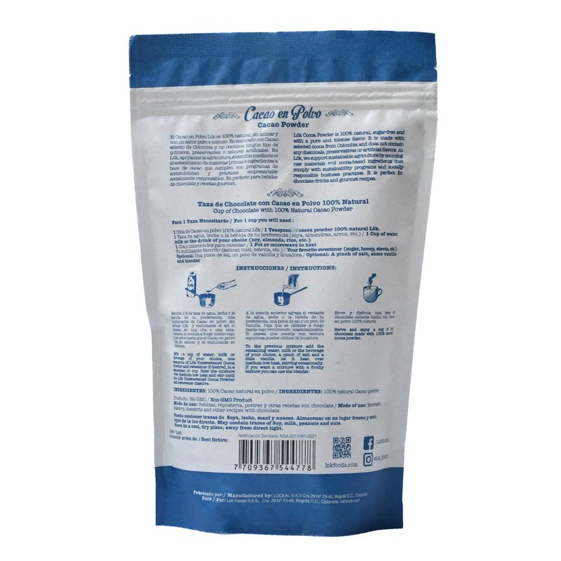 100% Cacao Powder | Sugar-Free | 200g