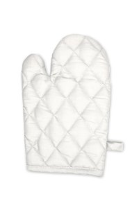Oven Gloves 180 gr, 100% cotton 21 x 30 cm White